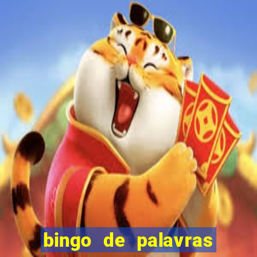 bingo de palavras de natal